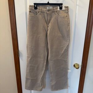 Abercrombie & Fitch NWT Ladies Size 8R “The Baggy” Low Rise Beige Jeans